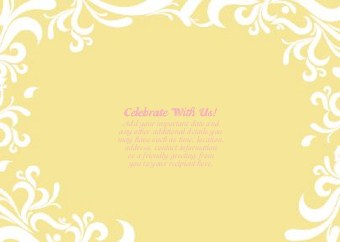 Buttery Yellow Bouquet Standard Sized Save the Date Postcards