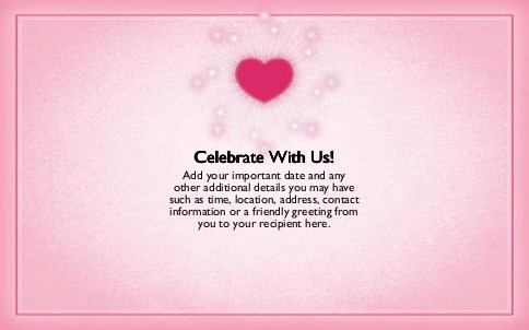 Explosion of Love Oversized Save the Date  Postcards