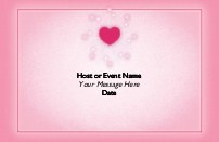 Explosion of Love Save the Date Cards
