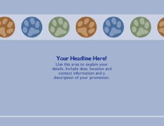 Paw Dots Large Magnets