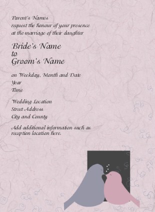 Perfect Pair Wedding Invitations