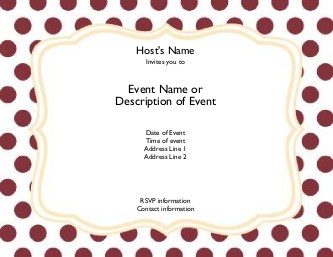 Ruby Red Romance Hen Night Invitations