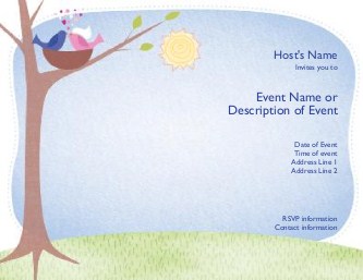 Birds of a Feather Hen Night Invitations