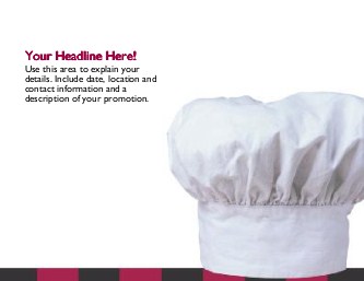 Chef Hat Large Magnets