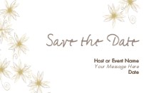 Passionate Petals Save the Date Magnets