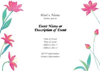Perfect Pick Postcard Invitation-Standard