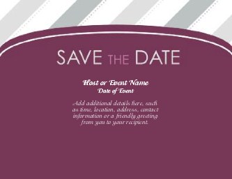 Berry Happy Large Save the Date Magnets
