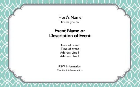 Framed for Happiness Postcard Invitation-Oversized