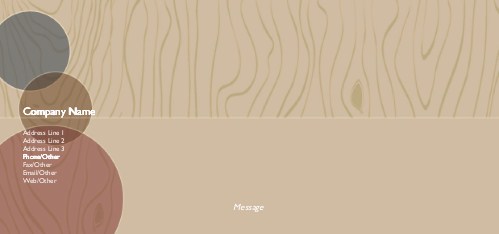 Good Grain Full Colour Compliment Slips