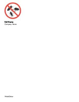 Pest Busters Compact Note Pads