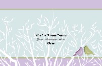 Love Birds Save the Date Magnets