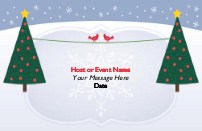 North Pole Nuptials Save the Date Cards