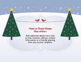 North Pole Nuptials Large Save the Date Magnets