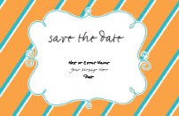 Turquoise I Do Save the Date Cards