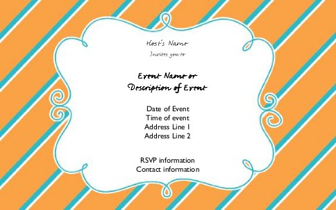 Turquoise I Do Postcard Invitation-Oversized
