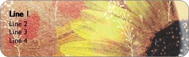 Wildflower Field Return Address Labels