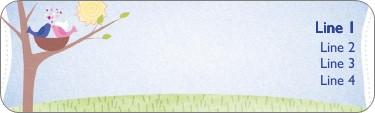 Birds of a Feather Return Address Labels