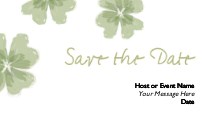 Serene Romance Save the Date Magnets