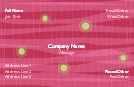 Wavy Groovy Full Colour Business Cards