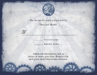 Wedding Worx Reply Cards