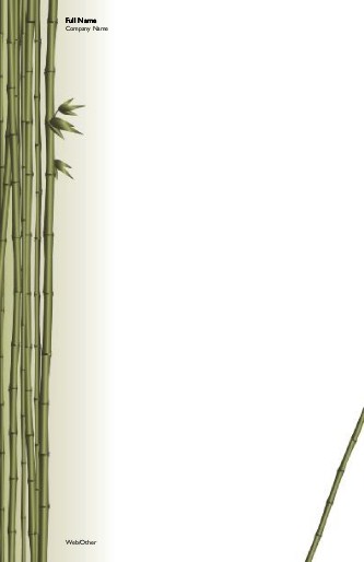 Bamboo Inspiration Large Note Pads