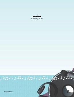 Listen to the Music Compact Note Pads