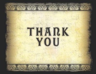 Renaissance Romance Wedding Thank You Cards