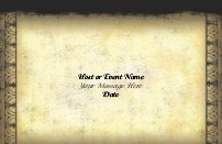 Renaissance Romance Save the Date Cards