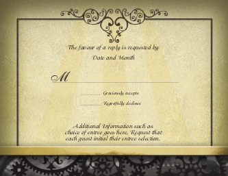 Scientific Romance Reply Cards