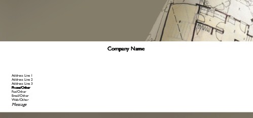Final Draft Full Colour Compliment Slips
