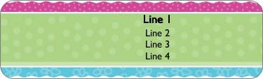 Sweet Dreams Return Address Labels