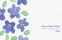 Forget Me Not Save the Date Cards