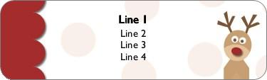 Sweet Gaze Return Address Labels