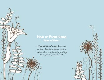 Wildflower Wedding Large Save the Date Magnets