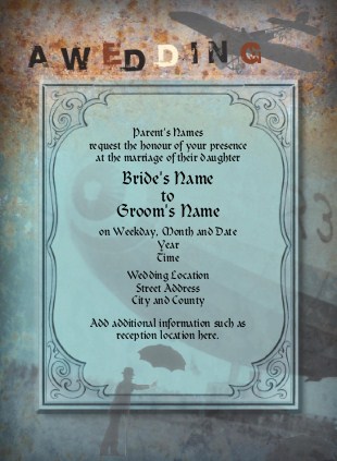 Dream Wedding Wedding Invitations