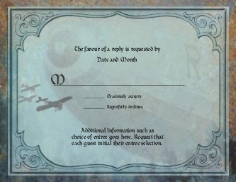 Dream Wedding Reply Cards