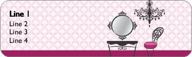 Hello Gorgeous Return Address Labels