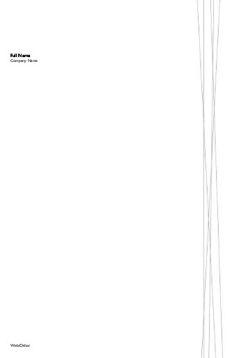 Simple Lines Large Note Pads