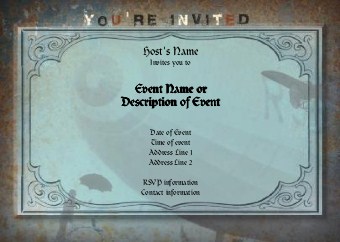 Dream Wedding Postcard Invitation-Standard