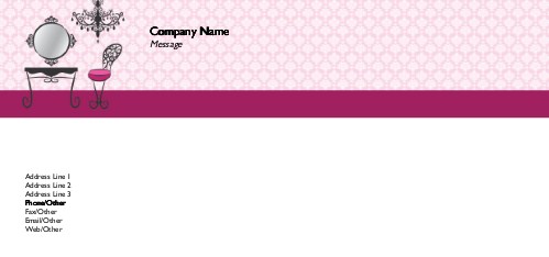 Hello Gorgeous Full Colour Compliment Slips