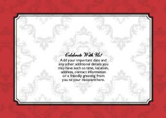 Hot Kiss Red Standard Sized Save the Date Postcards