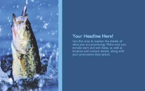 Reel em In Full Colour Oversized Postcards
