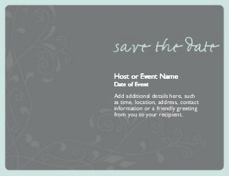 Seafoam Dream Large Save the Date Magnets