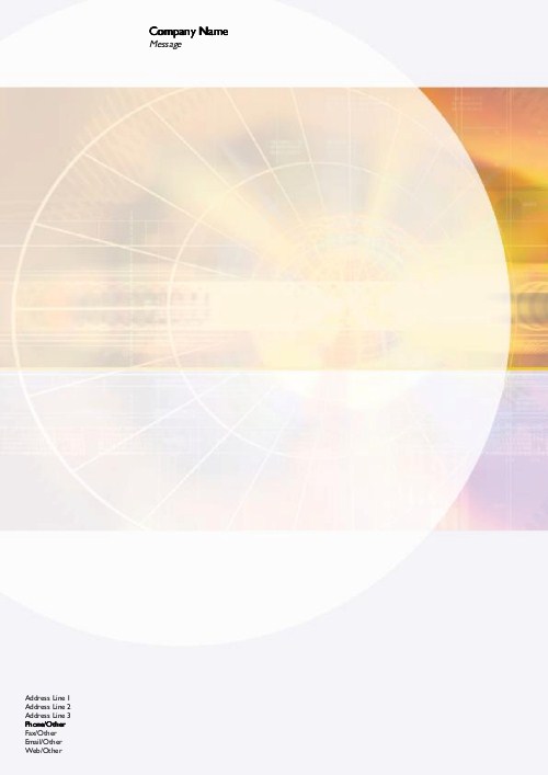 Digital Designs 8 A4 Letterhead