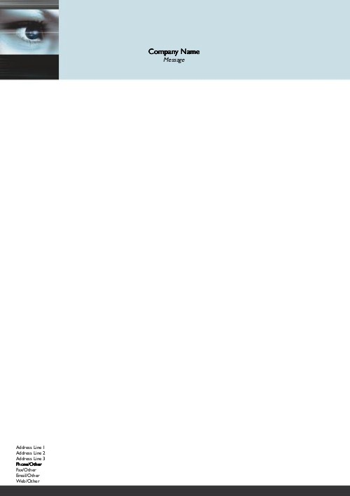 Digital Designs 9 A4 Letterhead