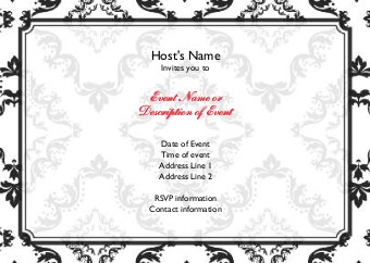 Hot Kiss Postcard Invitation-Standard
