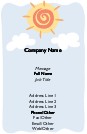 You are My Sunshine Full Colour Business Cards