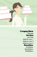 Buttercream Dream Full Colour Magnetic Business Cards