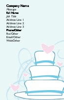 Fondant Dream Full Colour Business Cards