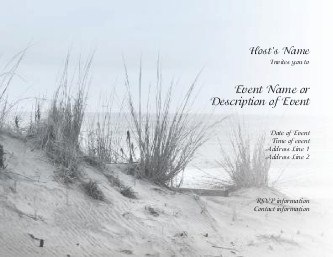 On the Dunes Hen Night Invitations